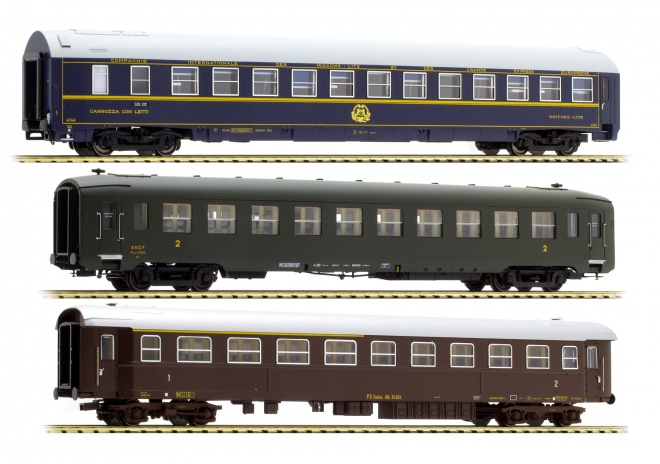 Set of 3 cars of Rome Express train Paris- Rome(Set 2)<br /><a href='images/pictures/ACME/242582_c.jpg' target='_blank'>Full size image</a>